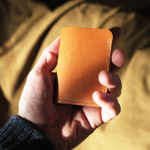 Slim Leather Wallet Card Holder Kondo image 9