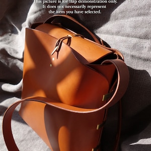 Add flap to your bag option