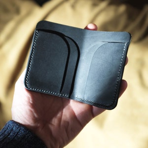 Slim Leather Wallet Card Holder Kondo image 6