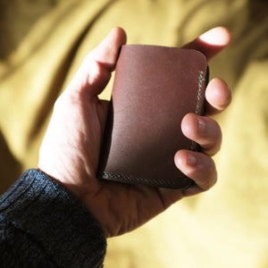 Slim Leather Wallet Card Holder Kondo image 4