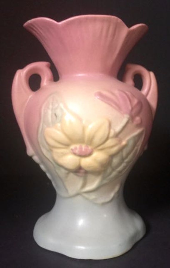 Vintage Hull Magnolia Vase Etsy