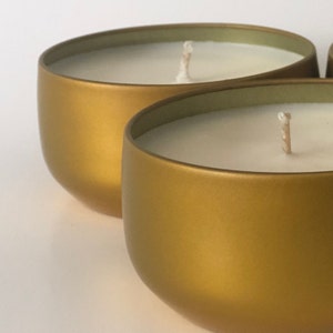 Pick TwoTwo Gold Tin Candles (8oz)