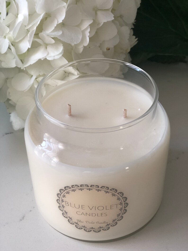 Two Wick Scented Soy Candle, Aromatherapy Candle, Housewarming Gift