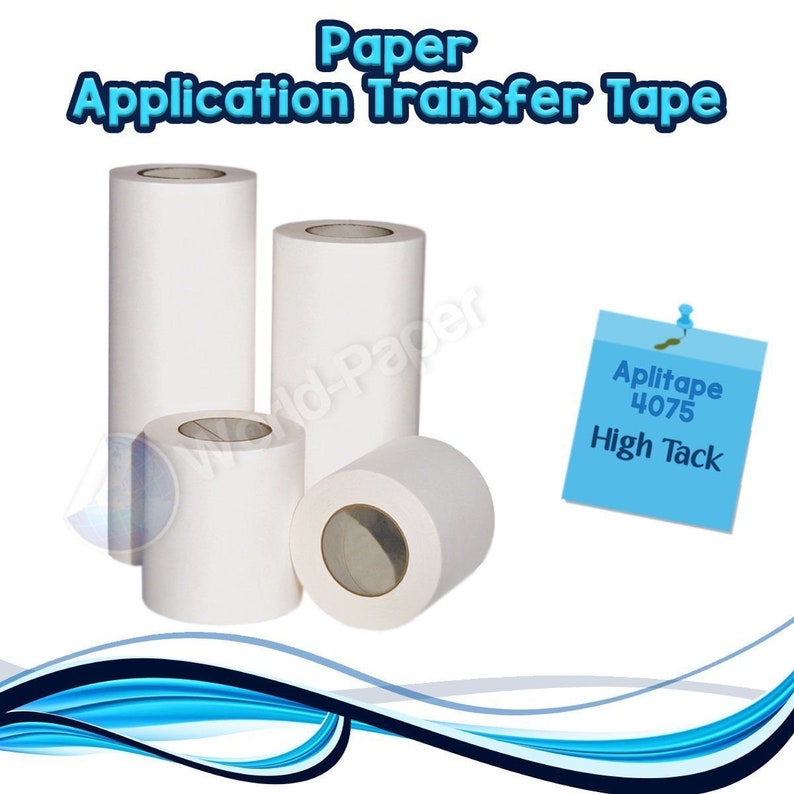 12/" x 100 Yards tape Application Transfer Tape Paper for Vinyl Signs Craft RTape