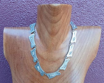 LA CUCARACHA TAXCO Mexico vintage sterling silver necklace