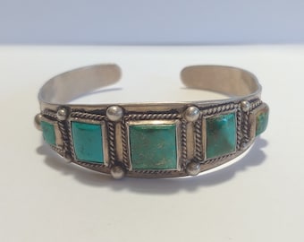アクセサリー Navajo Indian Jewelry/Bangle The Indian Navajo “sparrow” Bangle Bracelet With Natural Howlite