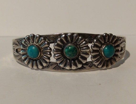 MAISEL'S VINTAGE 1940年代 ナバホインディアン スターリングシルバー