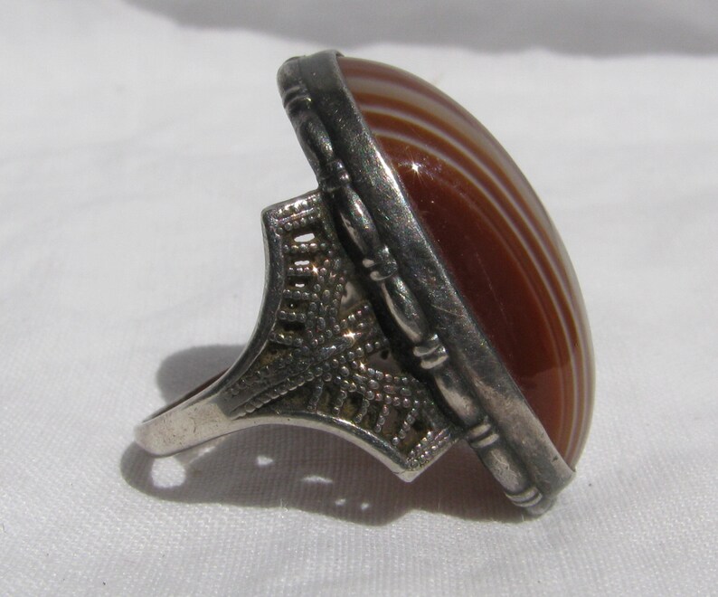 Vintage Art Deco OSBEE Sterling Silver Large | Etsy