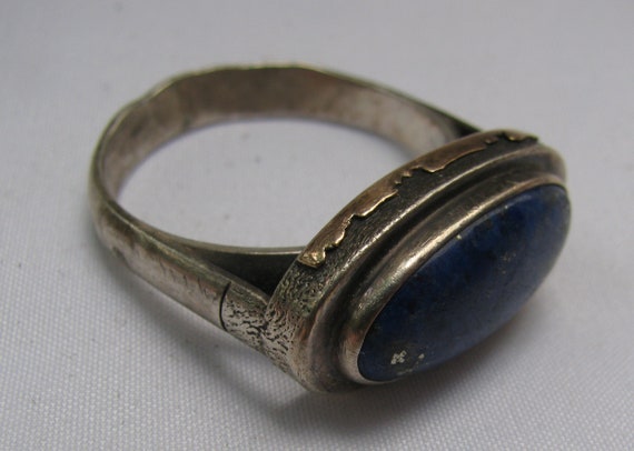 Amazing Custom Artisan Crafted Men's Lapis Lazuli… - image 10