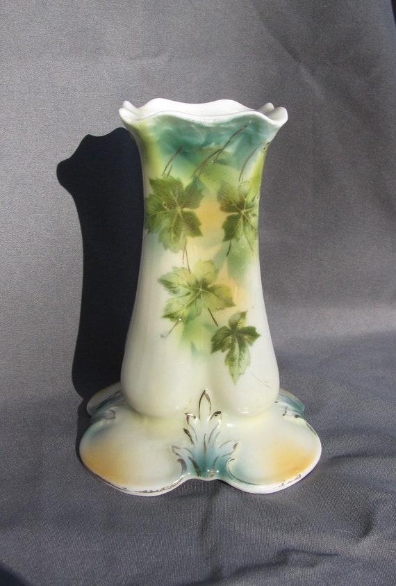 Stunning Antique Victorian Hand Painted Porcelain 