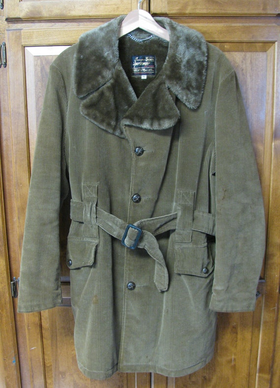 1960's Sears Men's "Sportswear" Corduroy Jacket, B