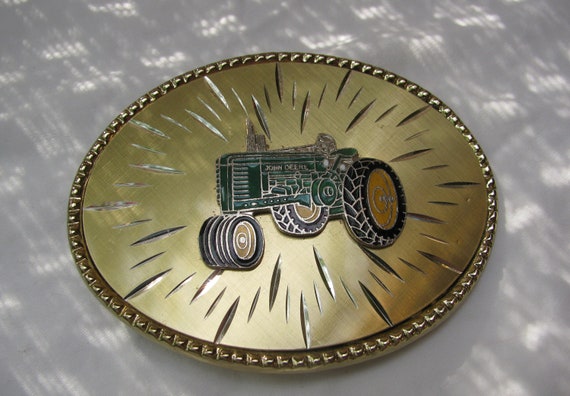 Unique and Vintage 1970's John Deere Enameled Rai… - image 10