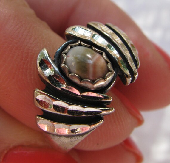 Dramatic Vintage Wheeler Manufacturing Hallmarked… - image 10