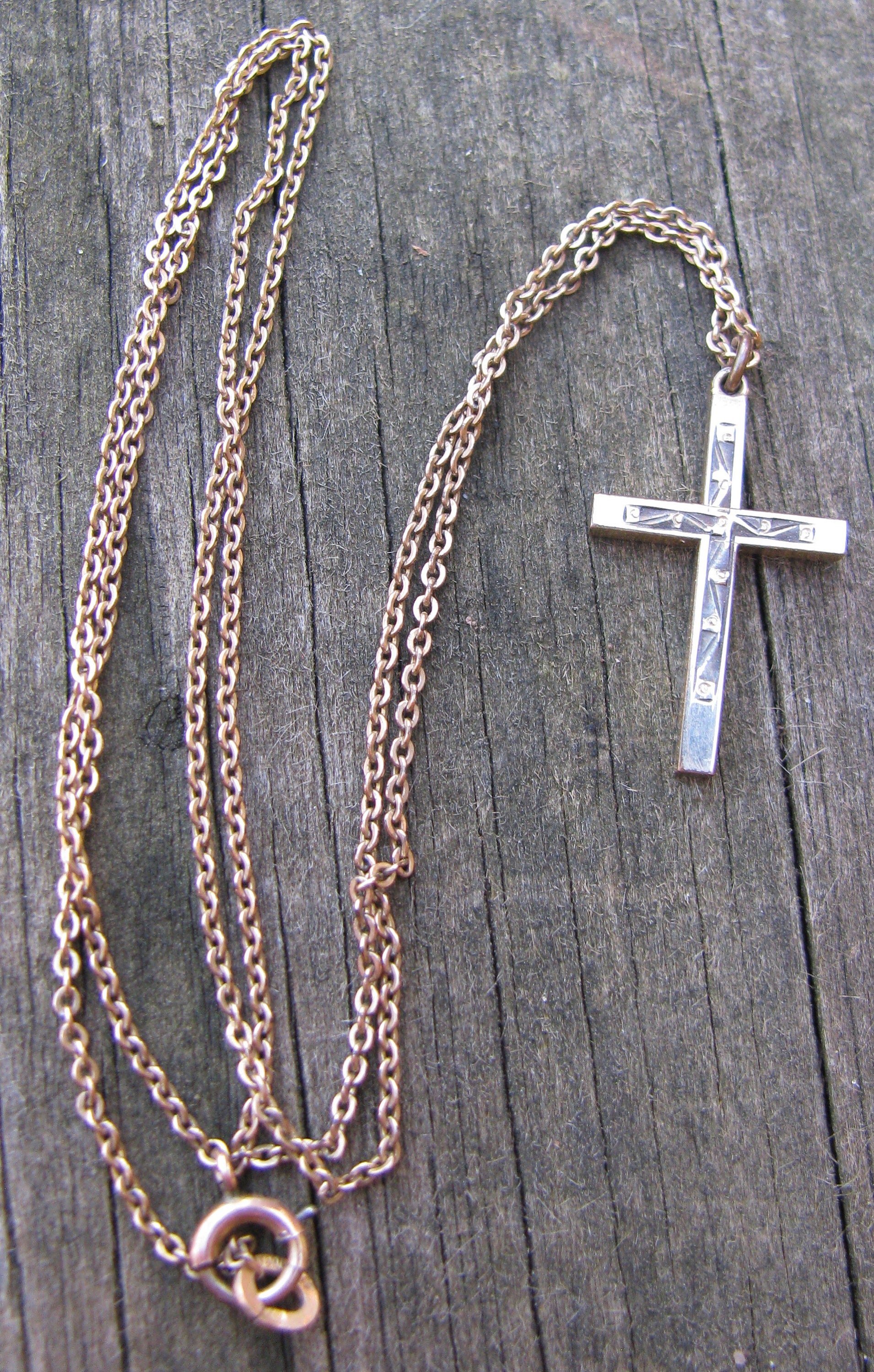 【中古】 ハココイ/エンターブレイン/カエティ Antique Binder Brothers Hallmarked 12K Gold Filled Etched