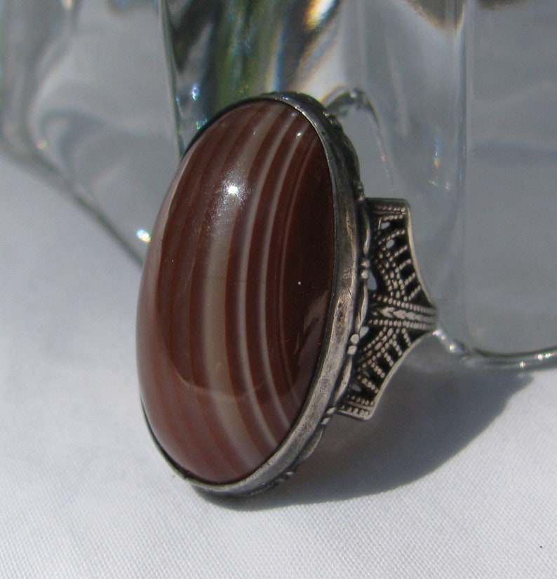 Vintage Art Deco OSBEE Sterling Silver Large | Etsy