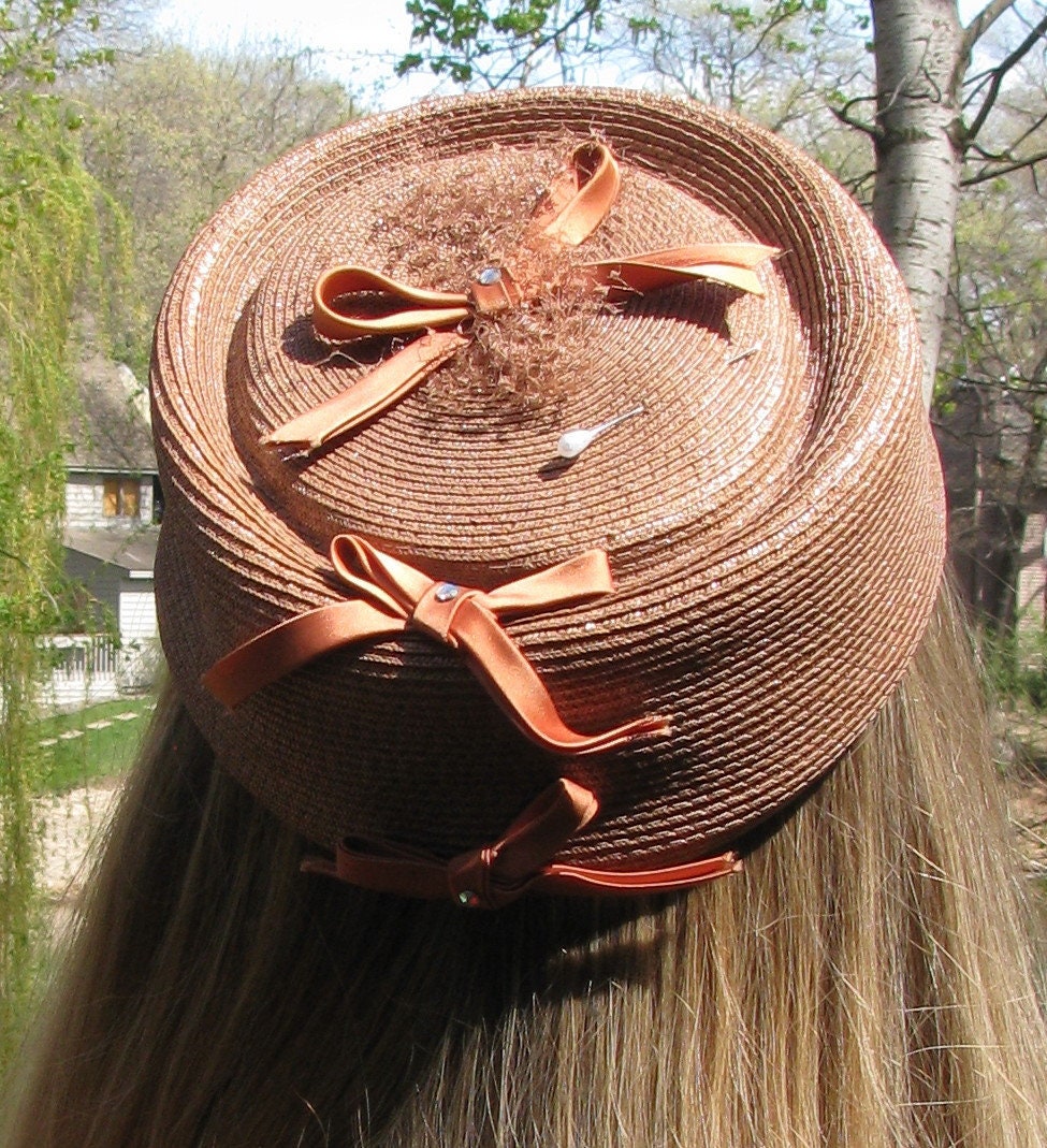 60s Jackie O Hat - Etsy display picture 1