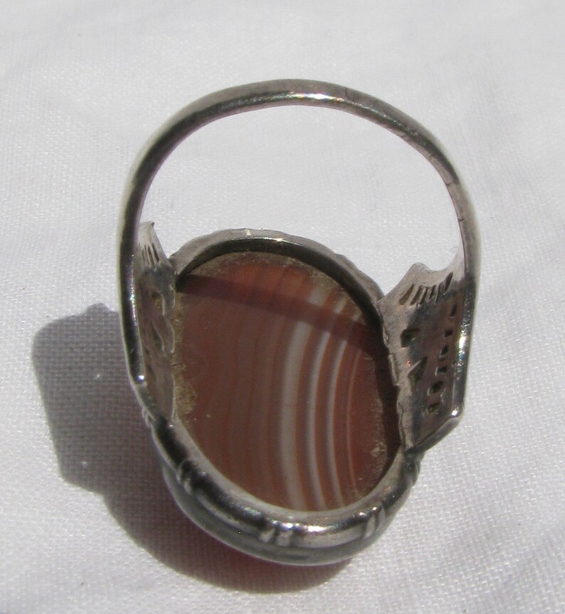 Vintage Art Deco OSBEE Sterling Silver Large | Etsy