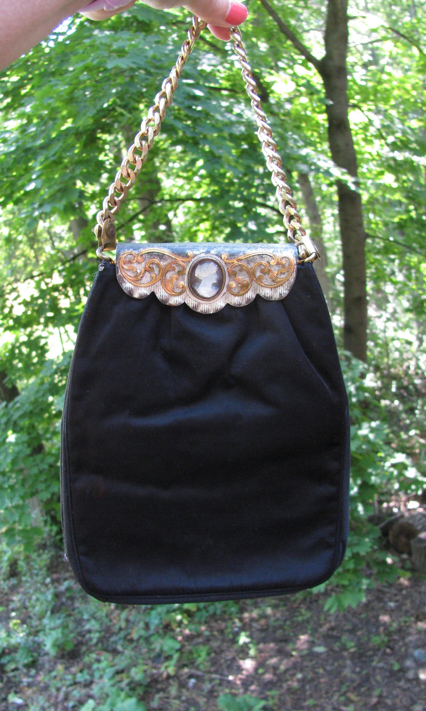 Wonderful Vintage Harry ROSENFELD Medium Large 1960's Lady's Black