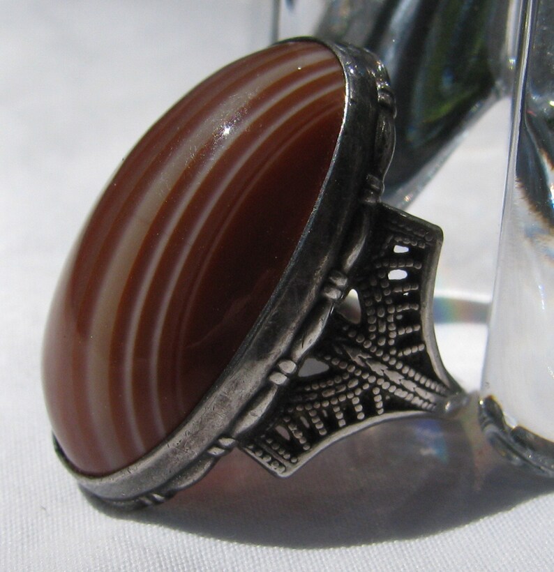 Vintage Art Deco OSBEE Sterling Silver Large | Etsy