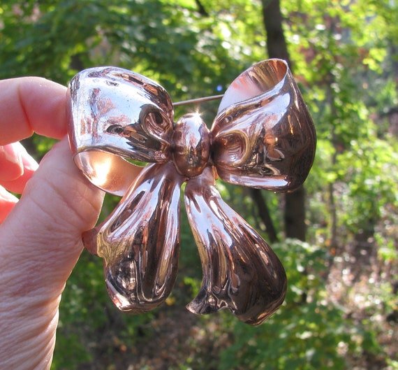 Exceptional Early MONET Sterling Silver Rose Gold… - image 7