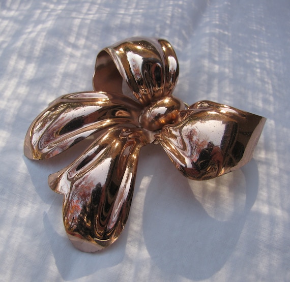 Exceptional Early MONET Sterling Silver Rose Gold… - image 10