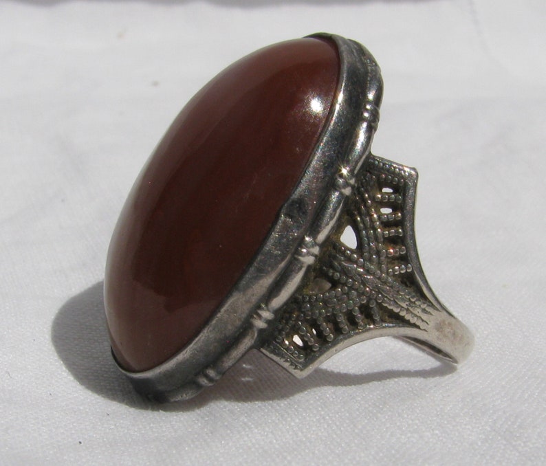 Vintage Art Deco OSBEE Sterling Silver Large | Etsy