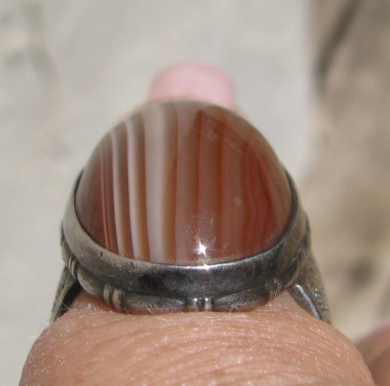 Vintage Art Deco OSBEE Sterling Silver Large | Etsy