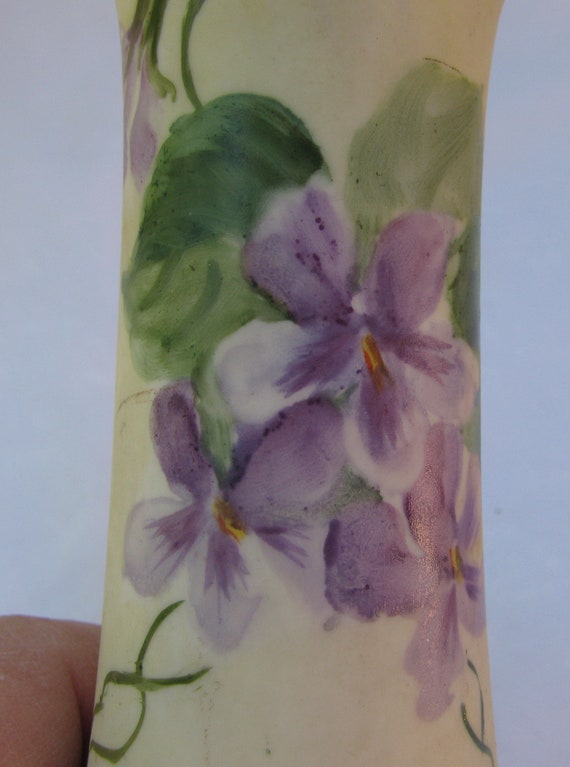 Antique "C. Kleinsorg" Signed Hand Painted Floral… - image 10