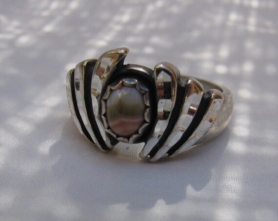 Dramatic Vintage Wheeler Manufacturing Hallmarked… - image 9