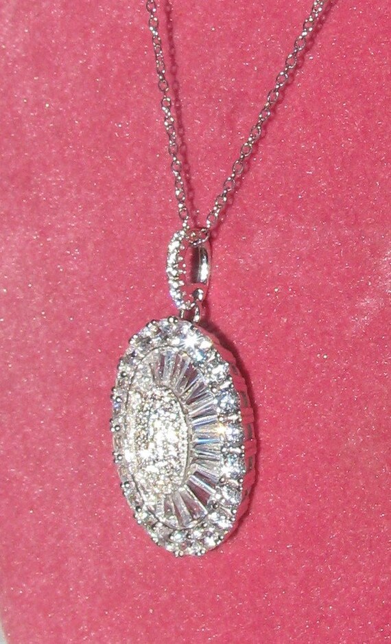 Gorgeous Super Sparkly FZN Signed Sterling Silver… - image 3
