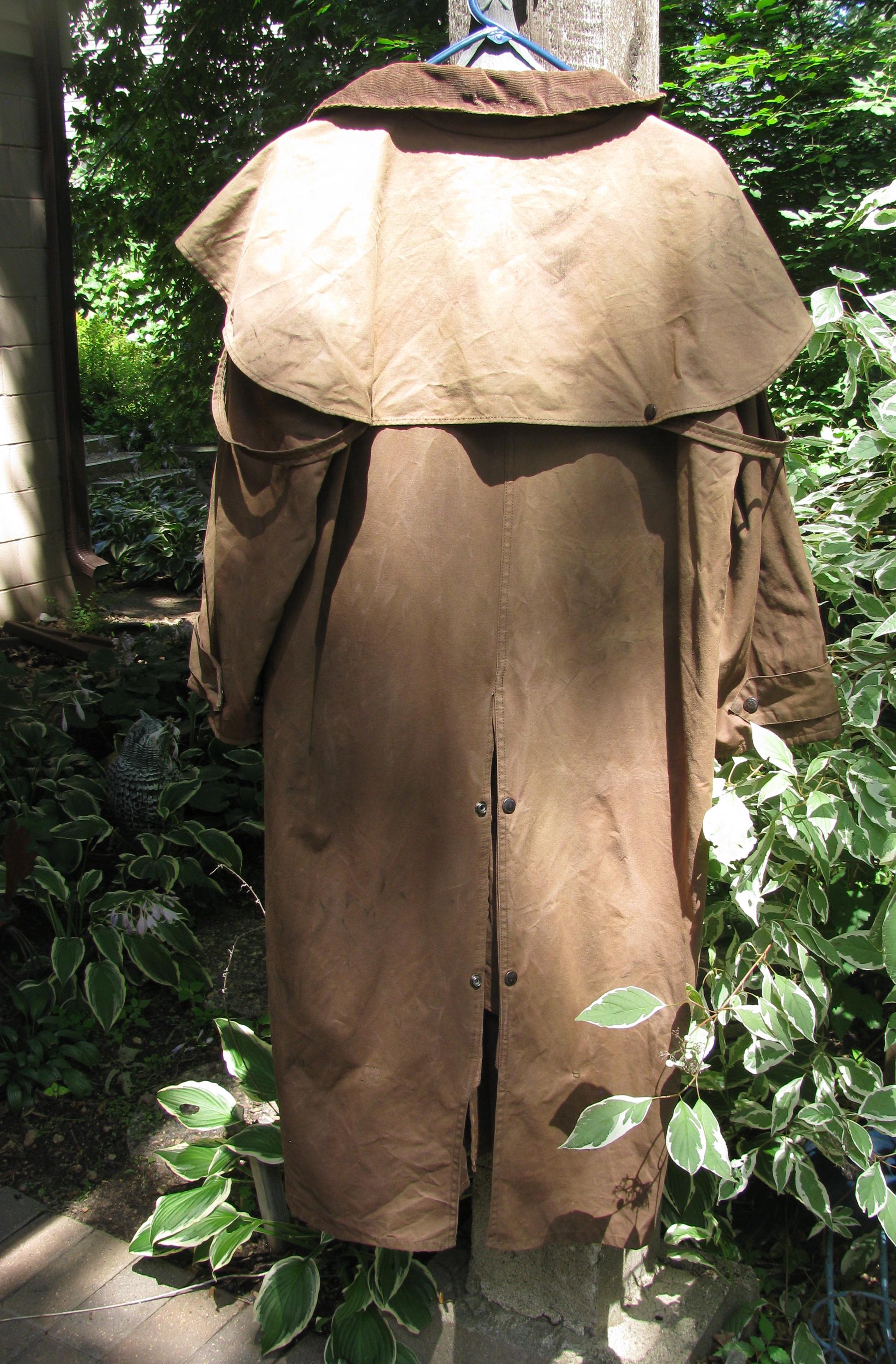 Vintage 100% Australian STOCKMAN'S Oilskin by Feathertop