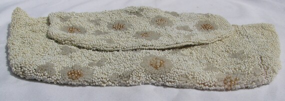 Fantastic Made in France Vintage Seed Beaded Soft… - image 4