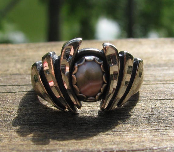 Dramatic Vintage Wheeler Manufacturing Hallmarked… - image 1