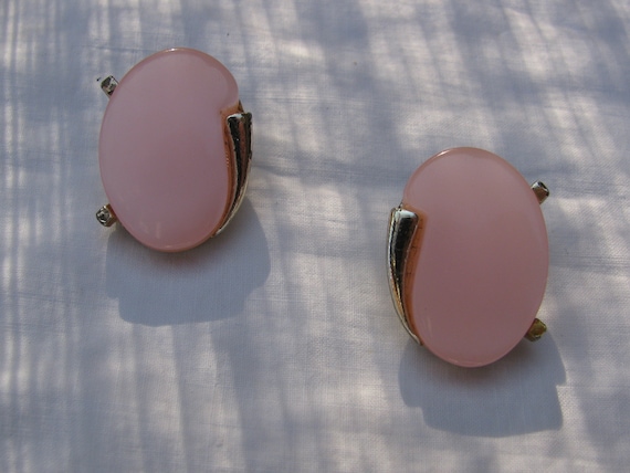 Beautiful Vintage LERU Signed Pale Soft Pink Ther… - image 9