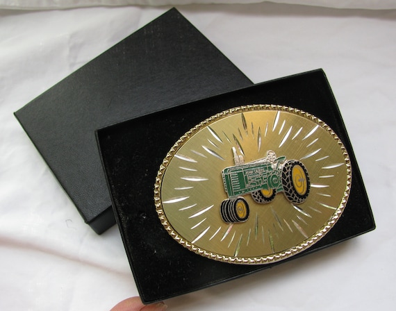 Unique and Vintage 1970's John Deere Enameled Rai… - image 2