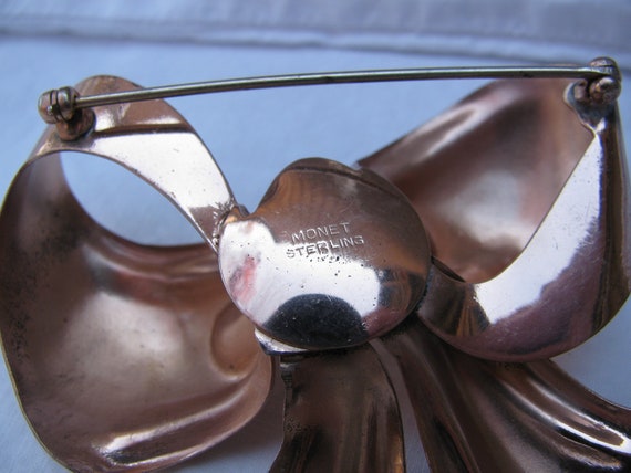 Exceptional Early MONET Sterling Silver Rose Gold… - image 9