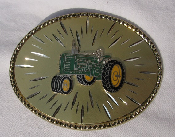 Unique and Vintage 1970's John Deere Enameled Rai… - image 3