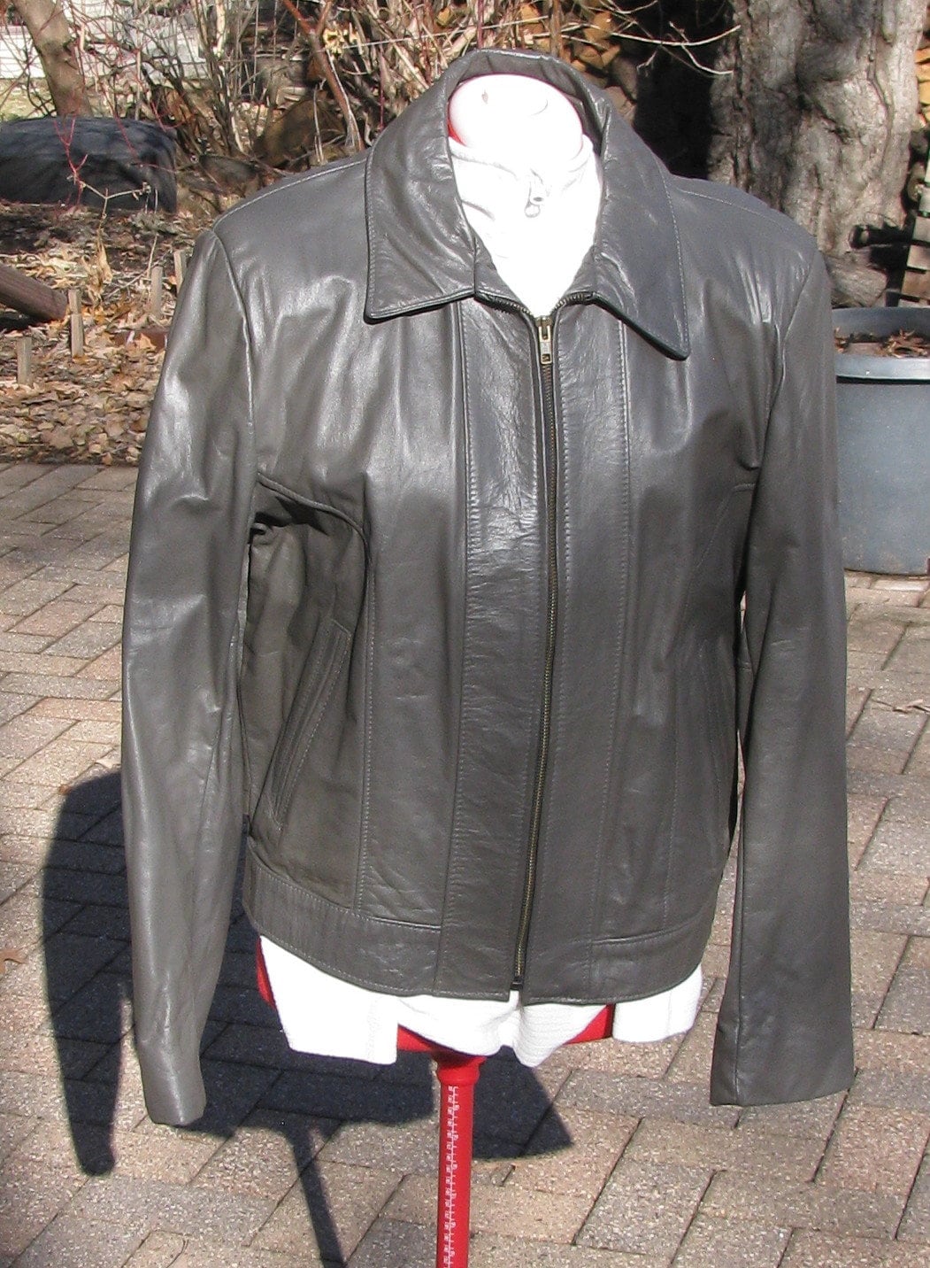 Vintage Leather Jacket Men 36 - Etsy Vintage Leather Jacket Men 36 - Etsy