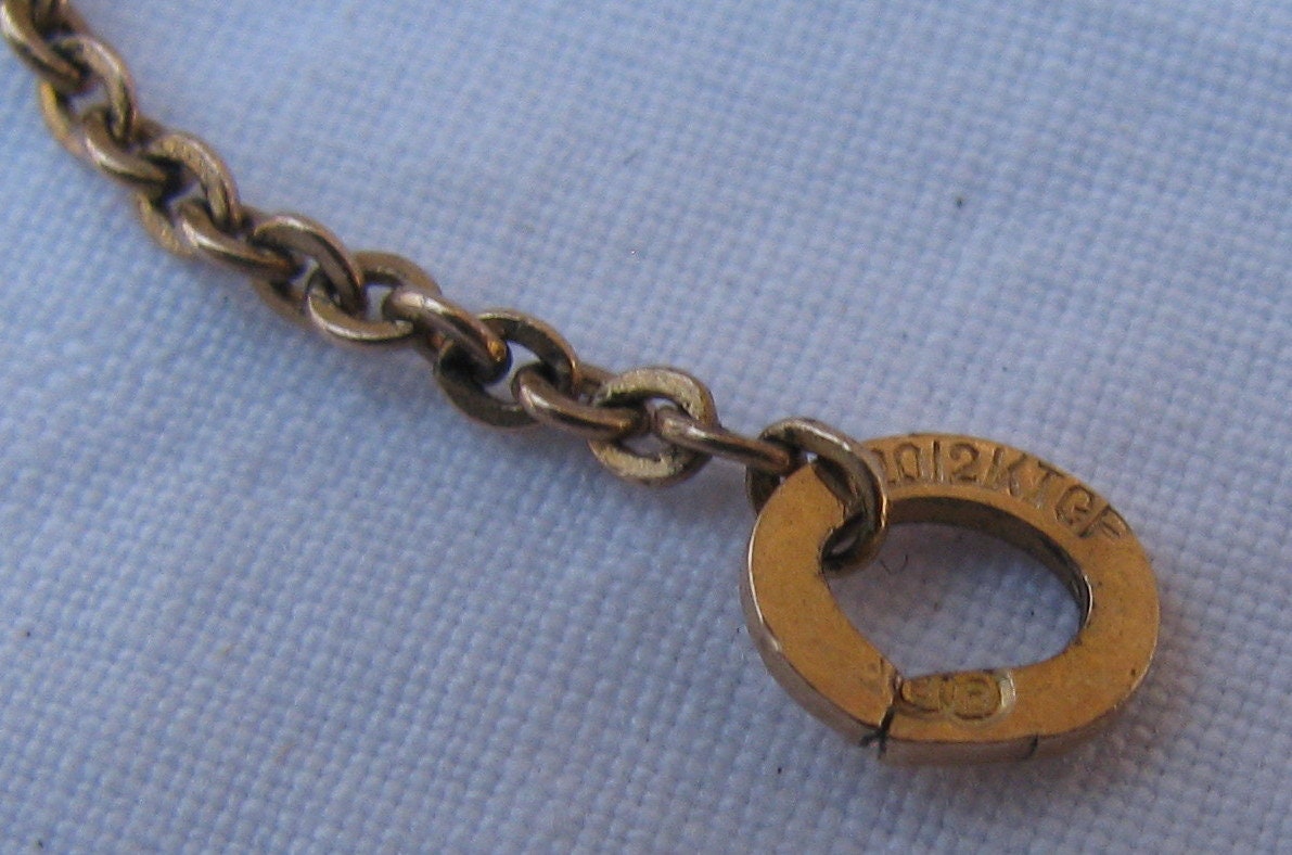 【中古】 ハココイ/エンターブレイン/カエティ Antique Binder Brothers Hallmarked 12K Gold Filled Etched