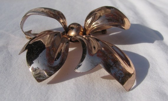 Exceptional Early MONET Sterling Silver Rose Gold… - image 6