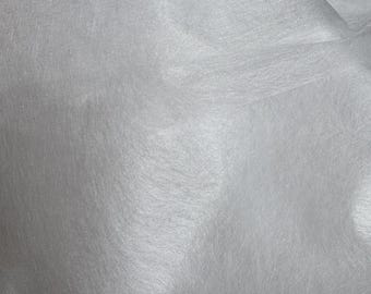 Glue fabric doublerin. Glue web non-woven fabric width 1 meters