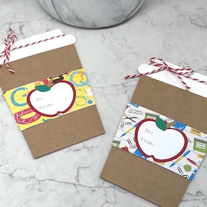 Coffee Gift Card Holder for Teacher: Back to School, Teacher Appreciation