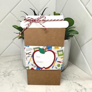 Coffee Gift Card Holder for Teacher: Back to School Appreciation