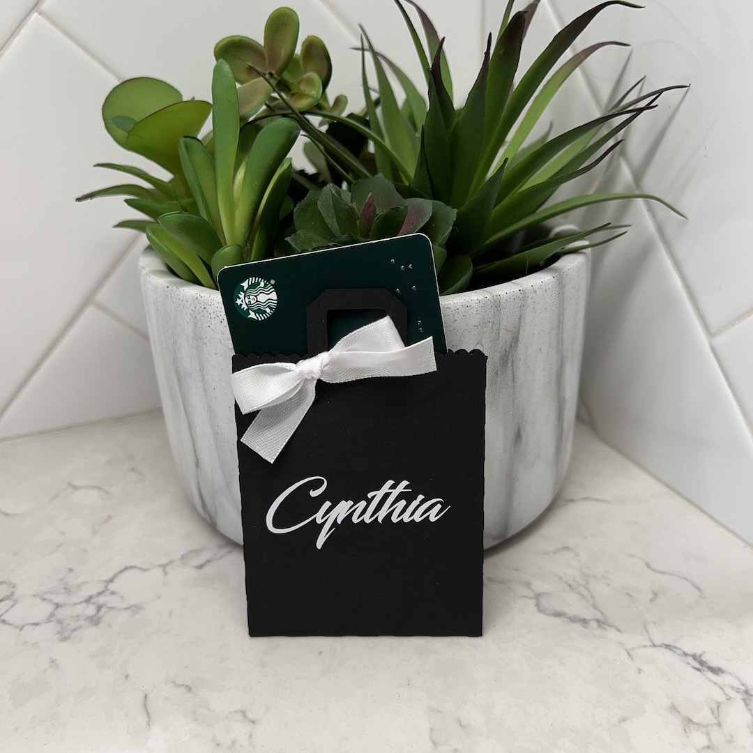 Custom Gift Card Holder Personalized Gift Cards Gift Card Holder Gift