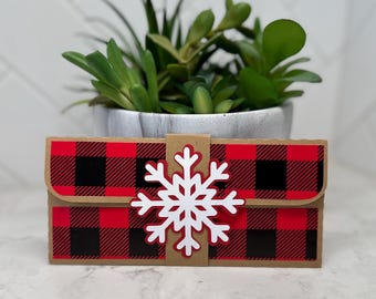Christmas Gift Card Holder - Christmas GiftCard Envelope - Xmas Gift Card Holder, Holiday Gift Card - Money Gift