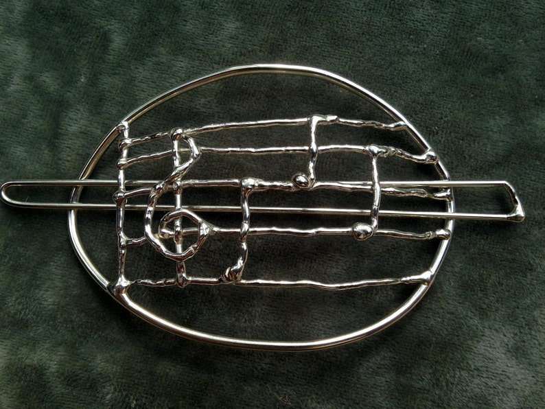 Musical Notes Barrette Music Hair Clip Hairpin Hair Pin Etsy