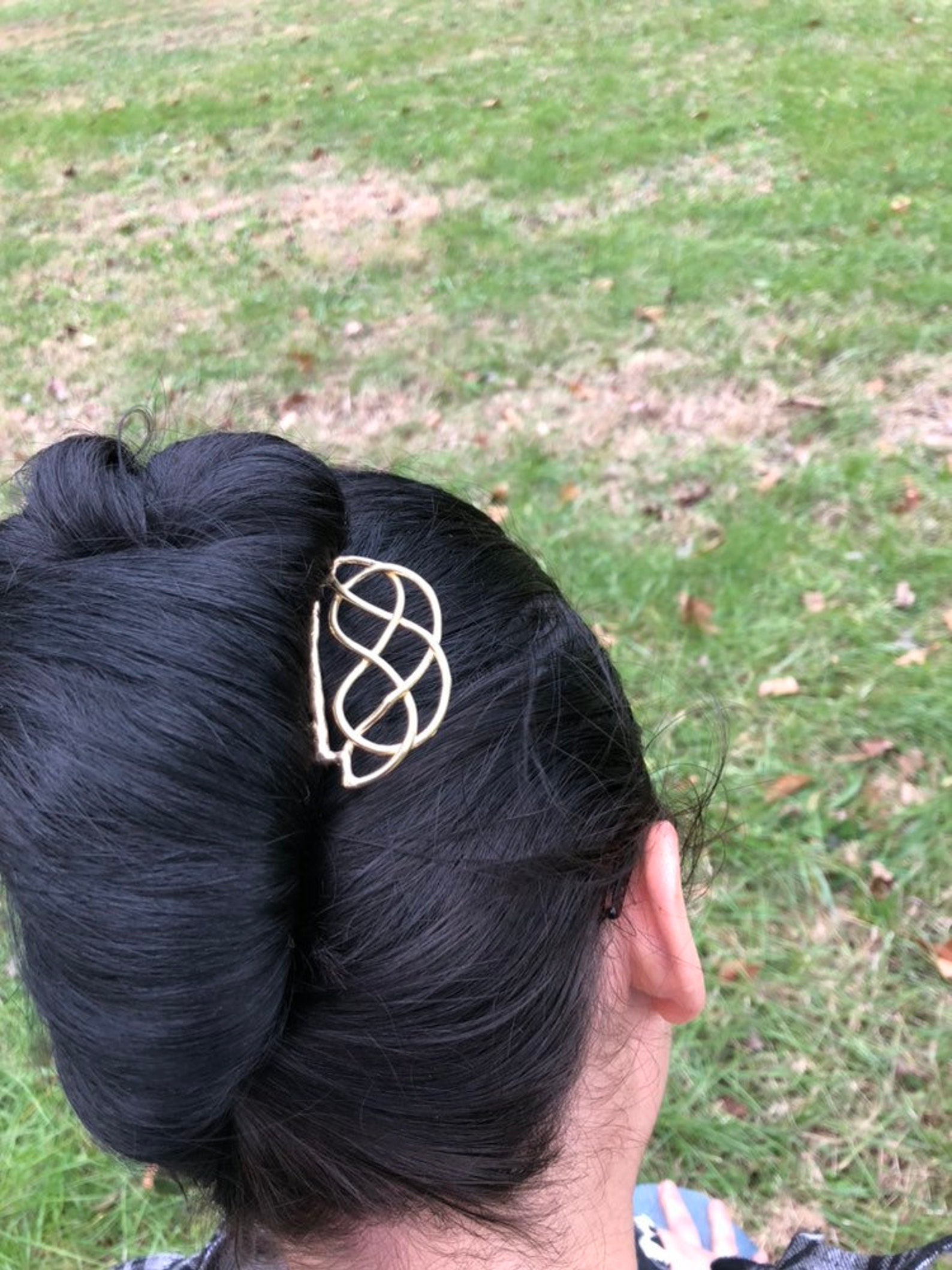 Rounded Celtic Comb Hair Comb Hair Pin Hair Clip Bridal Etsy