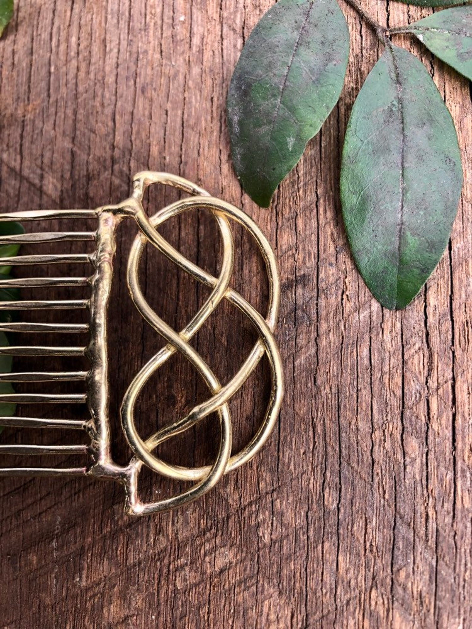 Rounded Celtic Comb Hair Comb Hair Pin Hair Clip Bridal Etsy