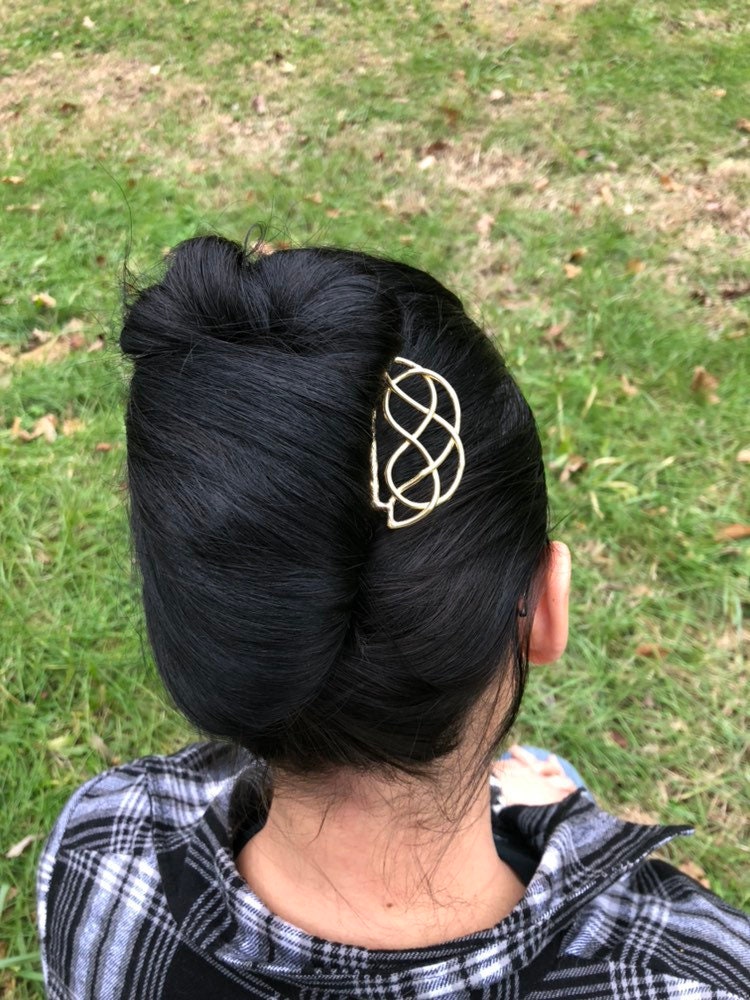 Rounded Celtic Comb Hair Comb Hair Pin Hair Clip Bridal Etsy