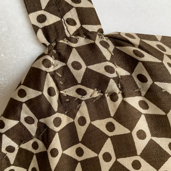 1920s Slip Dress Silk Rayon Blend Print Plus Size